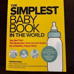 The Simplest Baby Book in Yellow